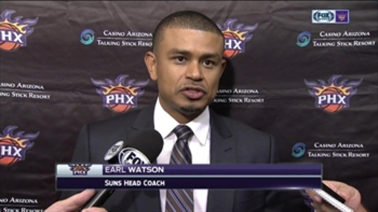 Earl Watson: 'We're used to this'