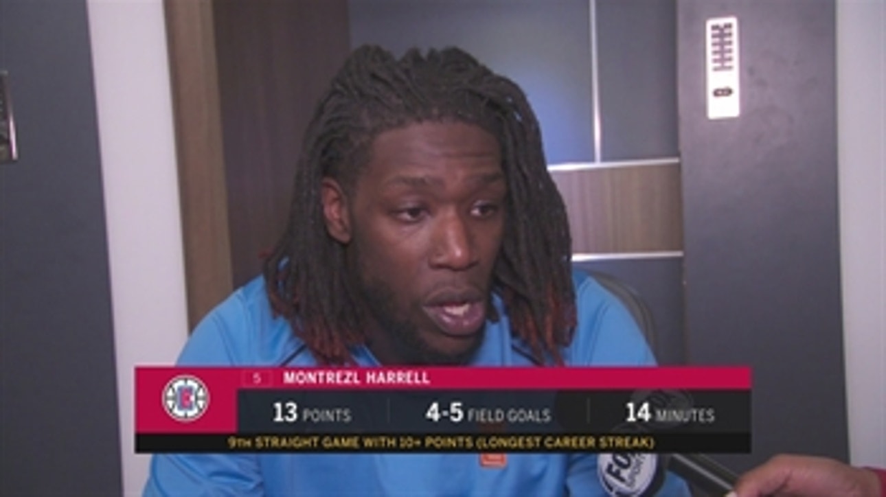 Montrezl Harrell adds 13 points off the bench for Clippers