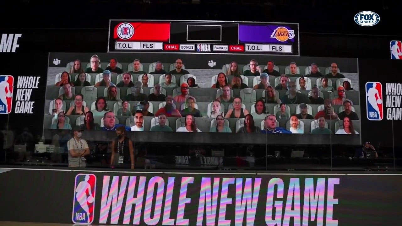 Virtual Fan Experience Within the NBA Bubble | Mavs Insider