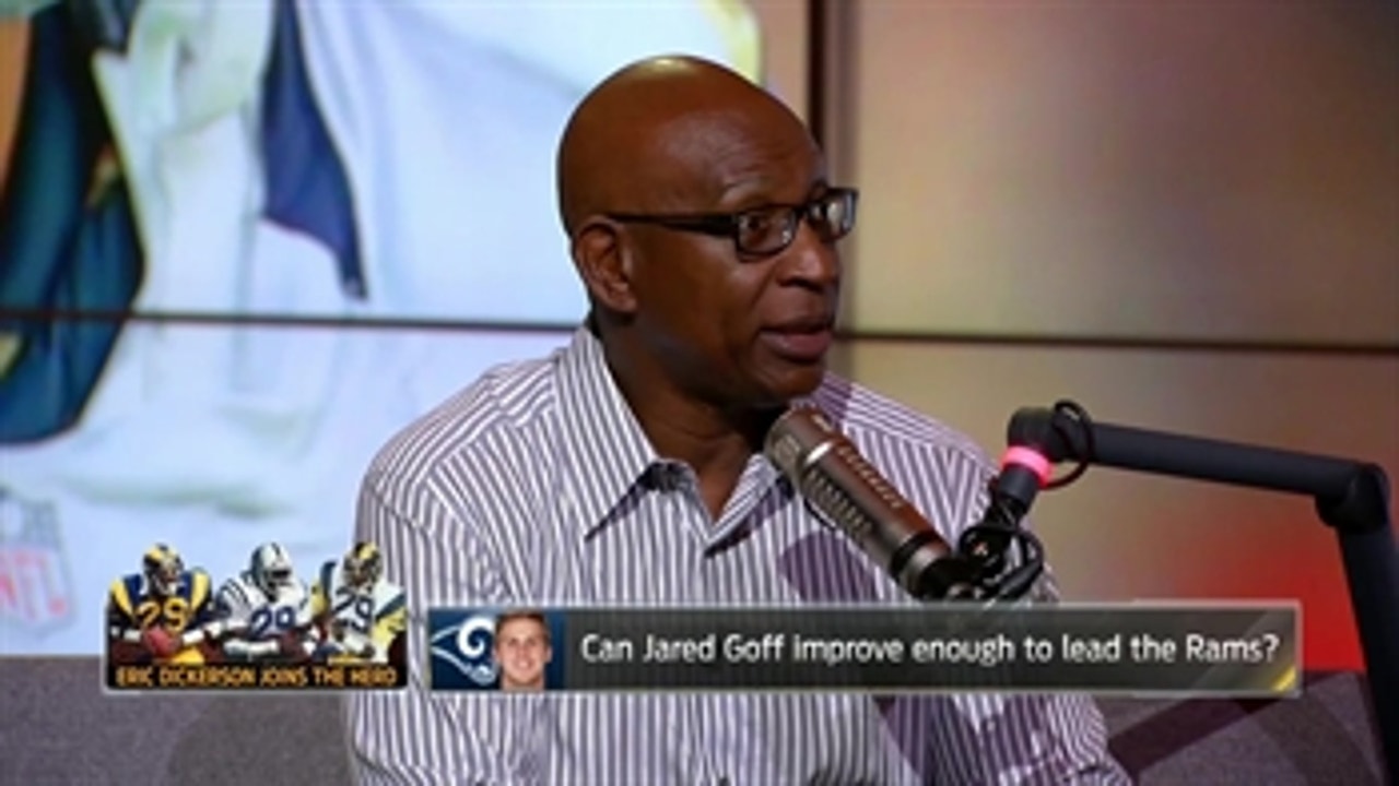Should the Rams bench Jared Goff? Eric Dickerson explains ' THE HERD