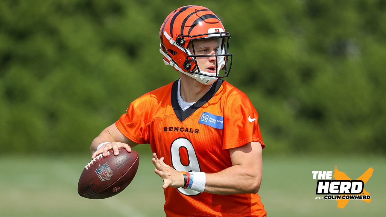 Colin Cowherd on reports from Bengals training camp regarding second-year QB Joe Burrow I THE HERD