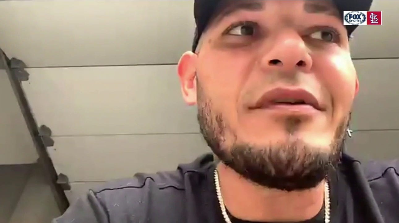 Yadier Molina on returning to the Cardinals: 'I'm happy to be back'
