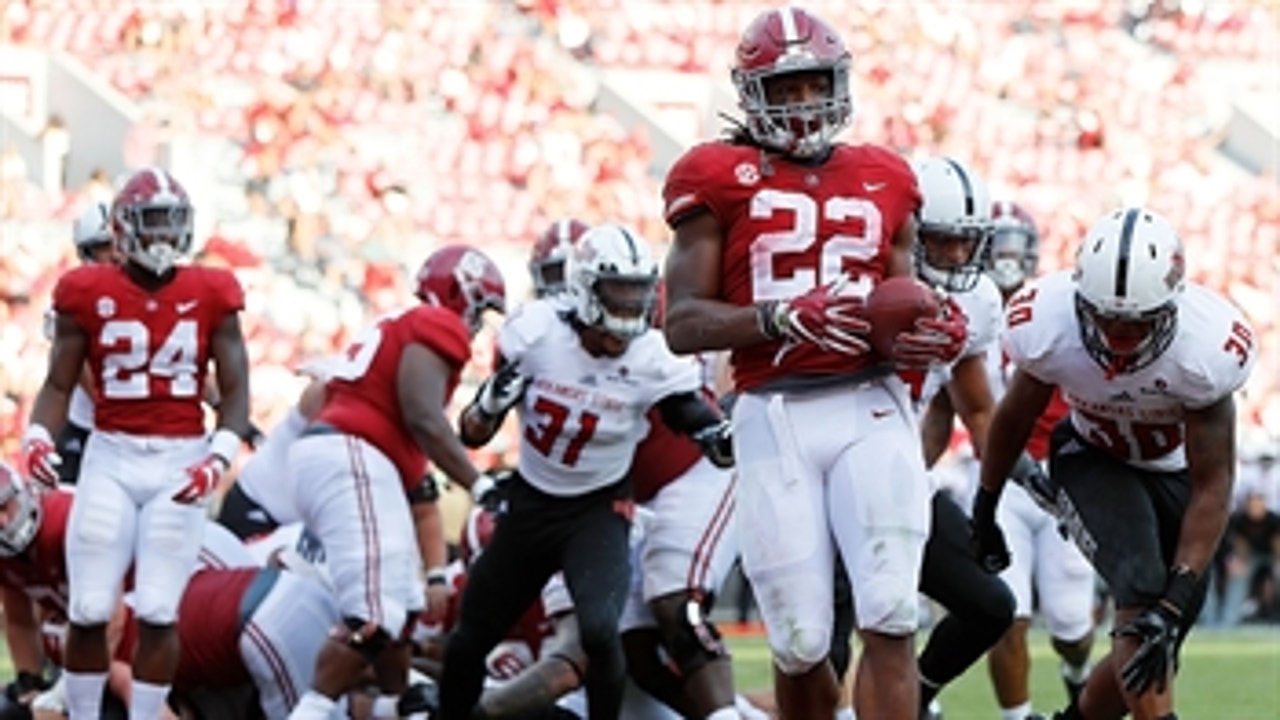 No. 1 Alabama cruises past Arkansas State 57-7