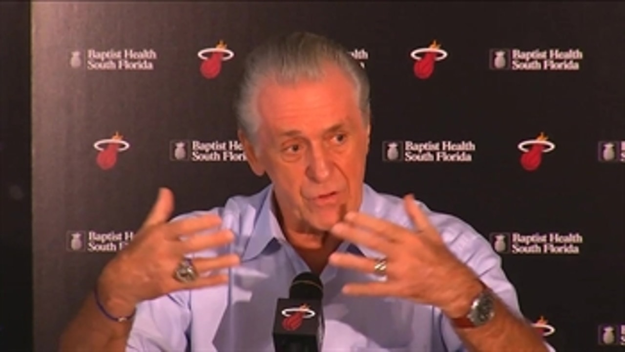 Pat Riley - Miami Heat press conference Part 2