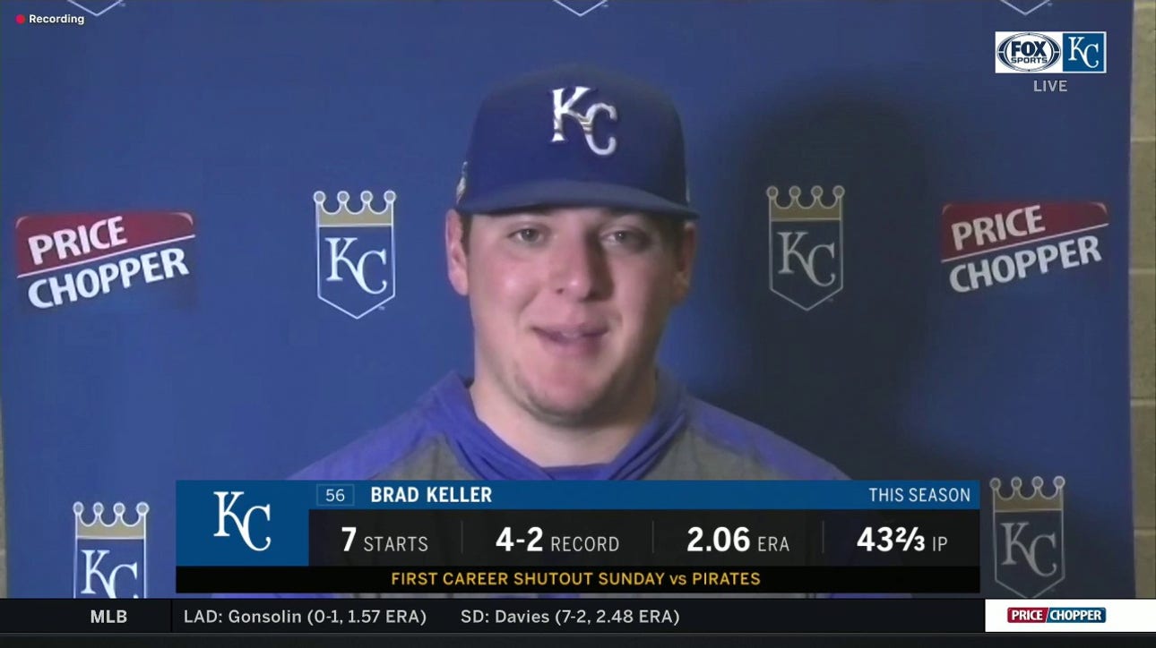 Brad Keller: 'It was really special' to throw first career shutout