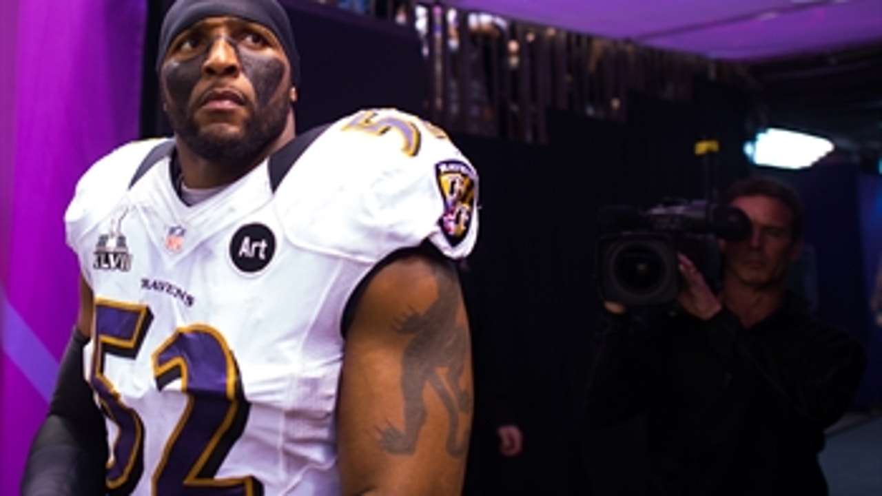 Super Bowl Watch Party: Marshawn Lynch re-lives on-field trash talk with Ray Lewis