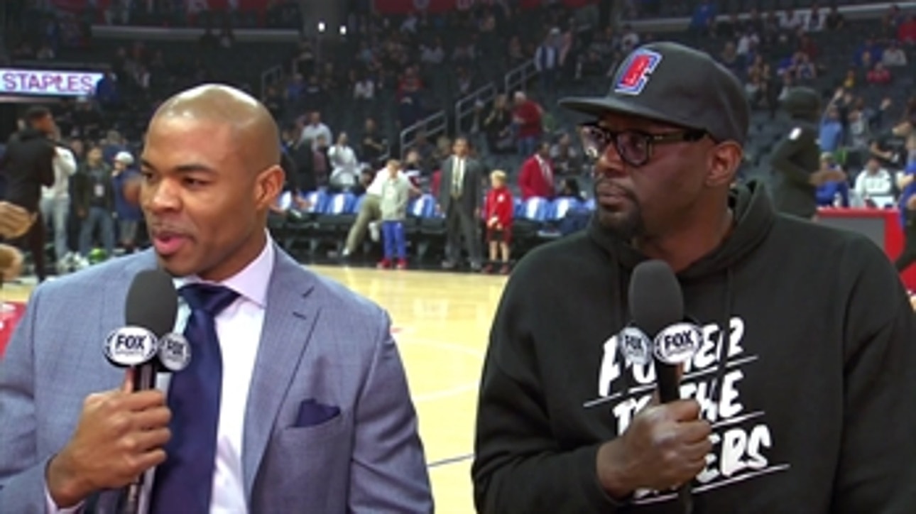 Former Clippers great Darius Miles tells stories with ex-teammate Corey Maggette