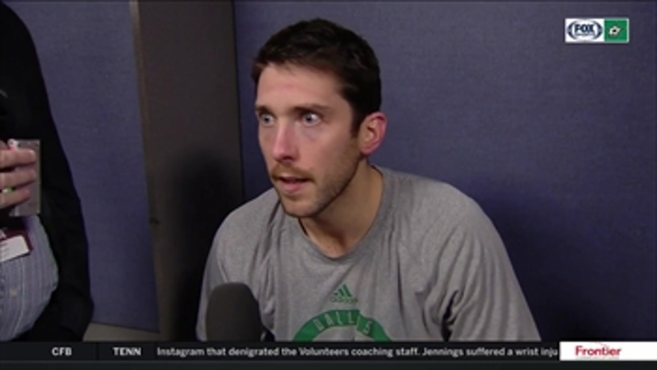 Ben Bishop on loss to the Avalanche