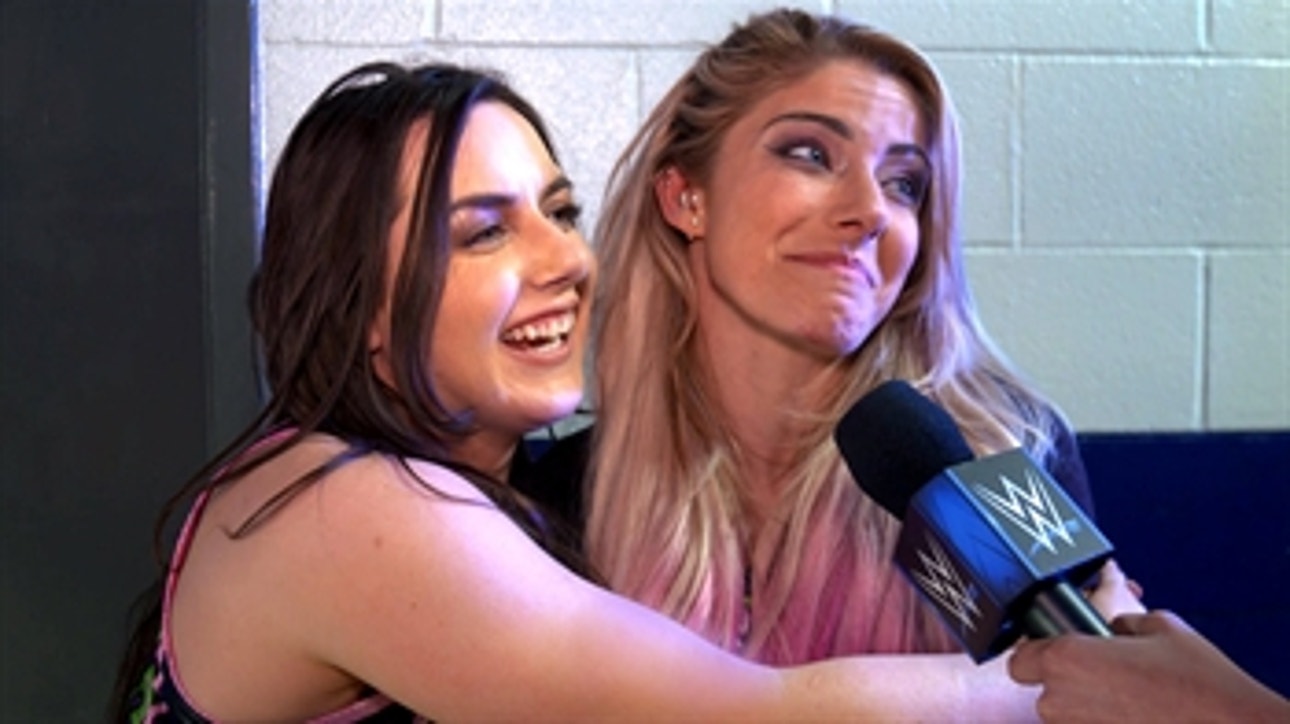 Alexa Bliss & Nikki Cross in great spirits backstage: WWE.com Exclusive, Dec. 6, 2019