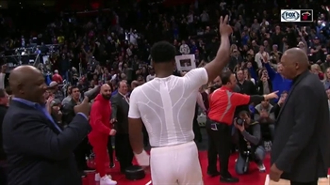 Dwyane Wade says farewell to the Motor City during One Last Dance
