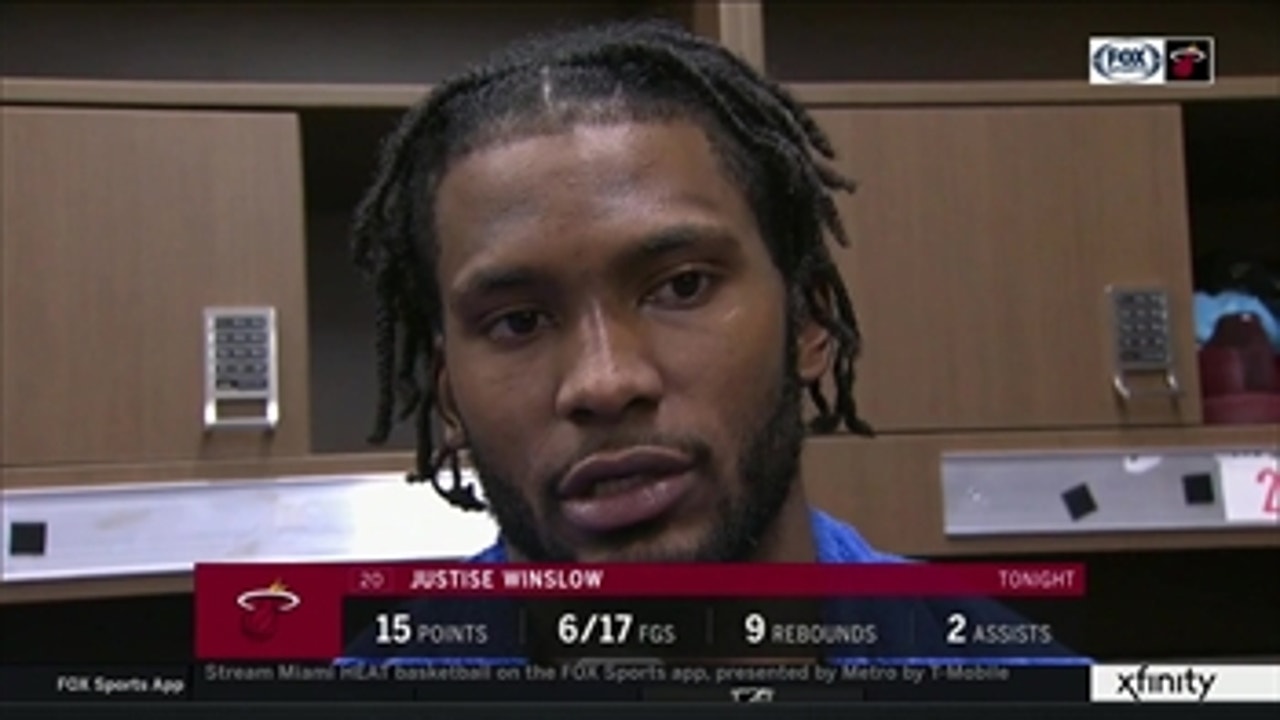 Justise Winslow on organizing from point guard position, battling all 82 games of the season