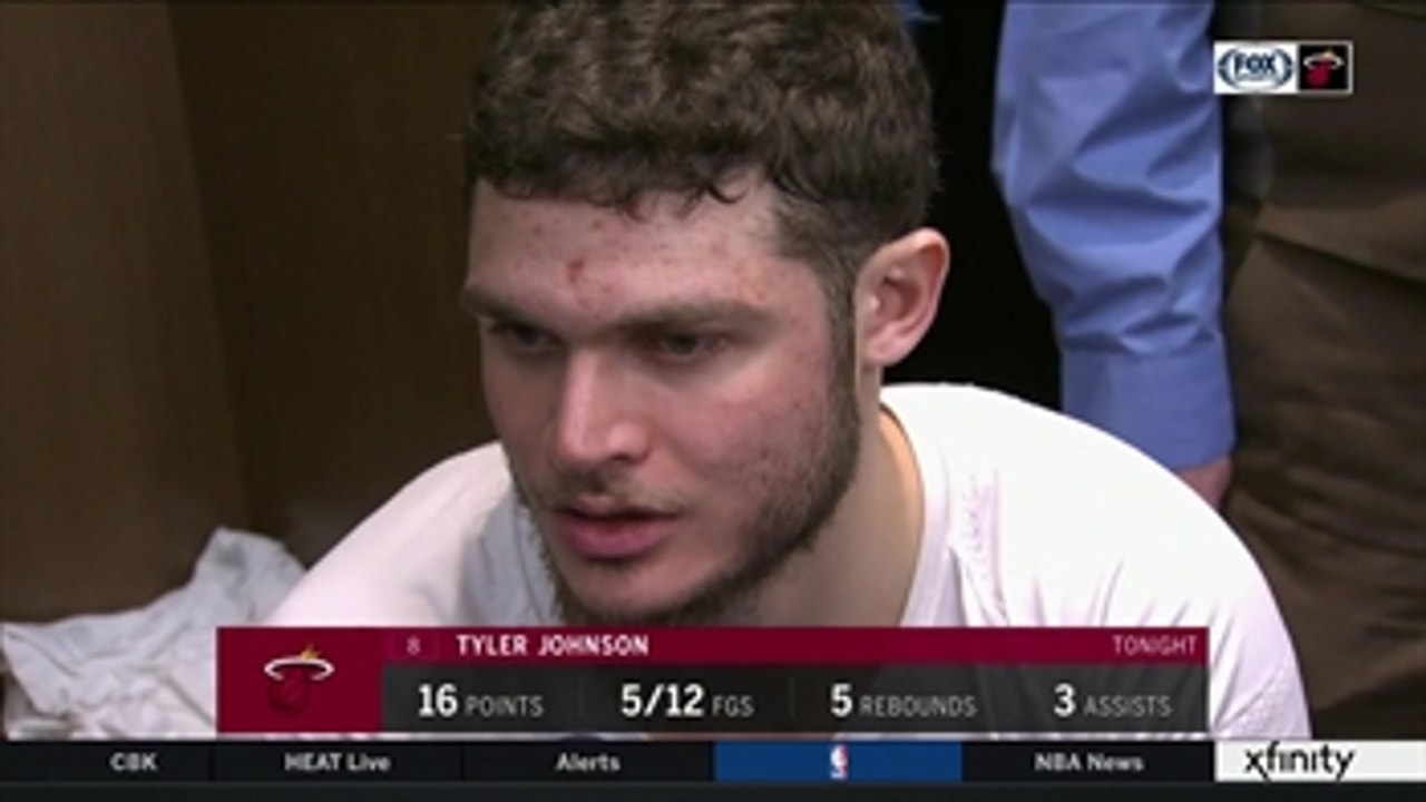 Tyler Johnson breaks down Heat's game-tying attempt, free-throw shooting after loss to Pistons