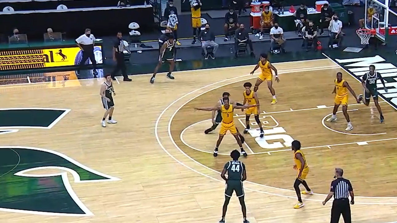 Gabe Brown delivers 20 points in Michigan State win over Oakland, 109-91