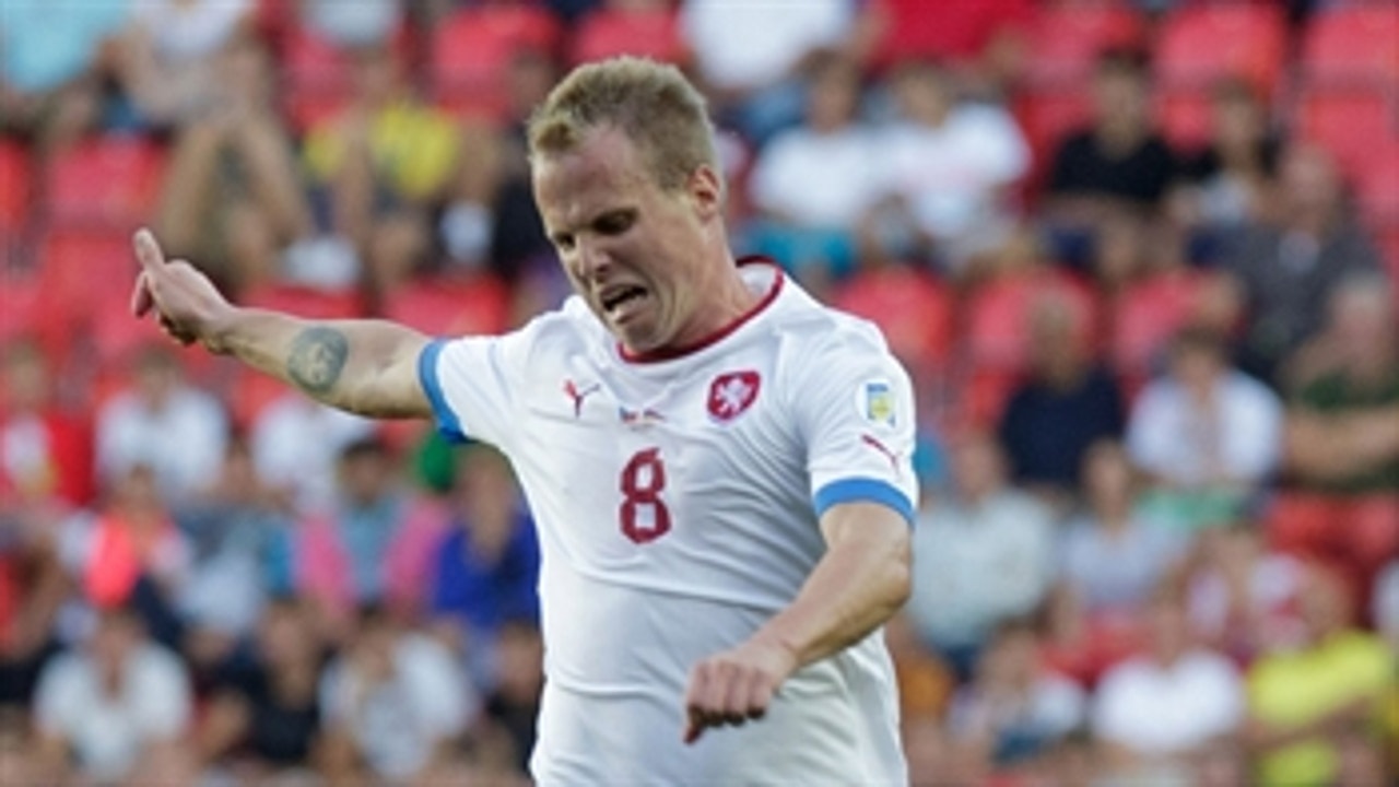 Limbersky goal gives Czech Republic early lead over Latvia - Euro 2016 Qualifiers Highlights