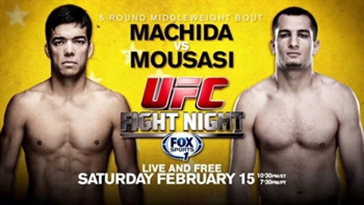 Get hyped with the Machida vs. Mousasi show open