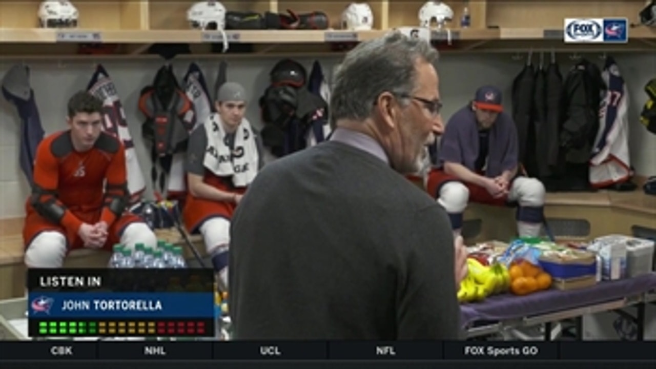 John Tortorella delivers fiery pregame pep talk