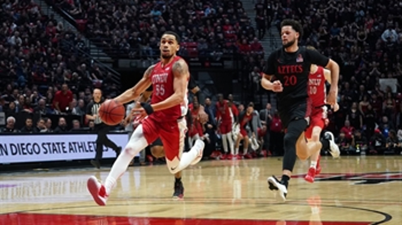 UNLV ends No. 4 San Diego State's perfect season with 66-63 road win