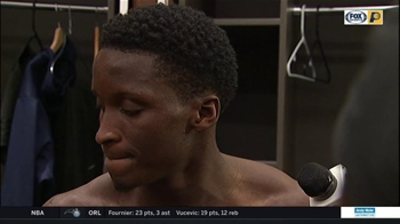 Oladipo on Pacers scoring 140 points: 'There must be some hoopers in this room'