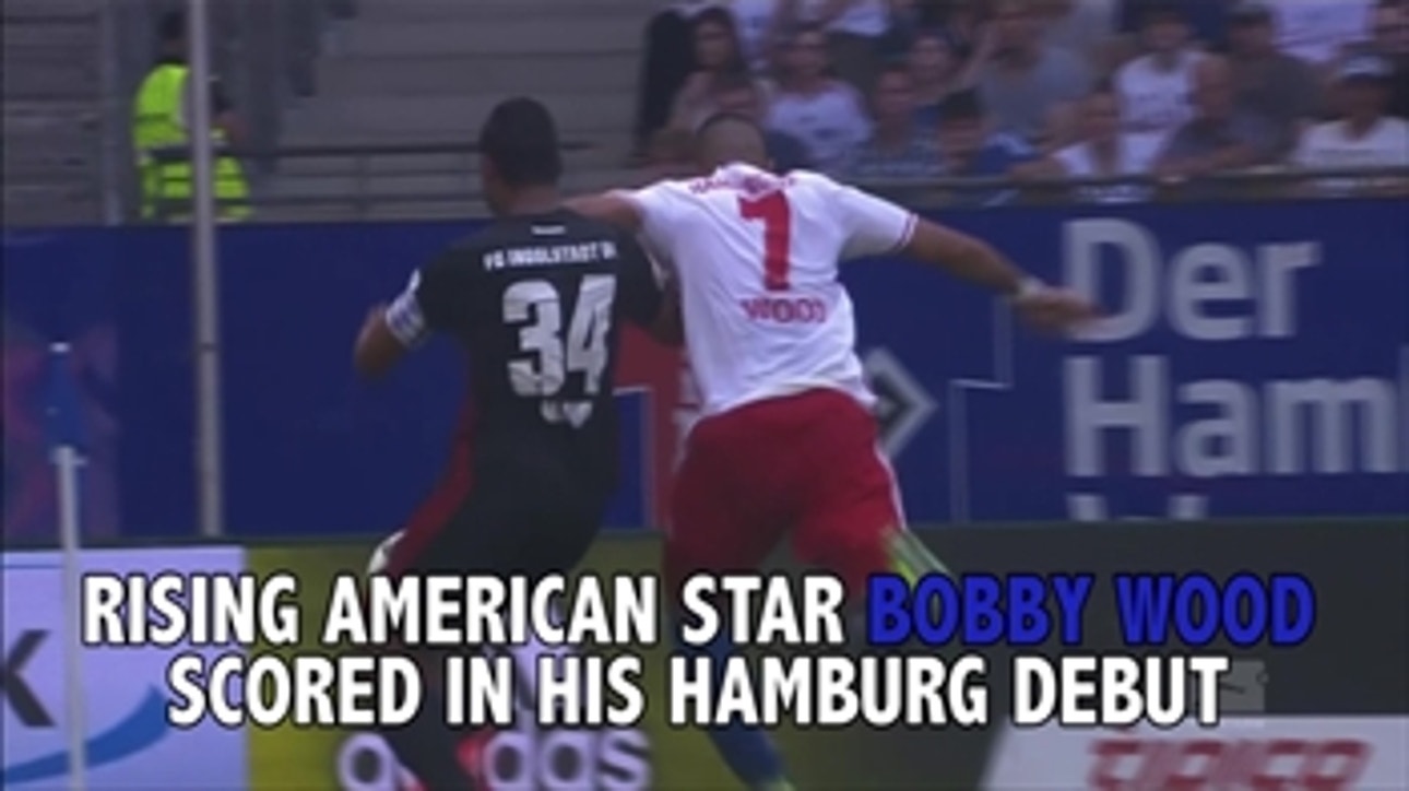 USA striker Bobby Wood scores in Bundesliga debut