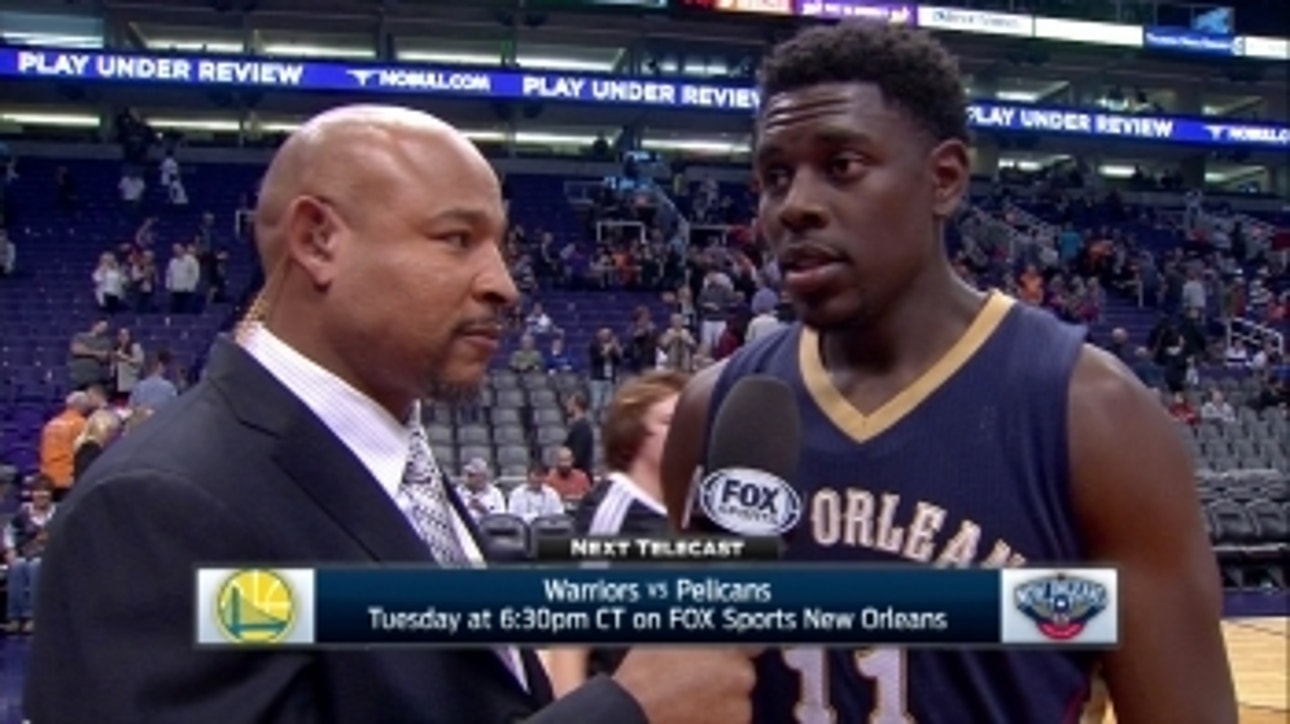 Jrue Holiday: 'We have fight'