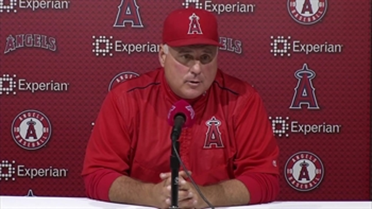 Mike Scioscia meets media following Angels' 6-5 loss to Rays (06/03)
