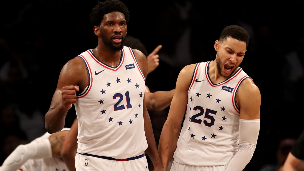 Colin Cowherd doesn't see Joel Embiid and Ben Simmons working together in the future