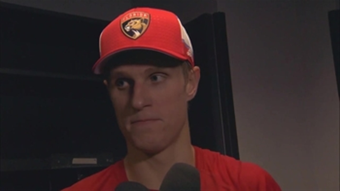 Nick Bjugstad: It is tough to come back against this team