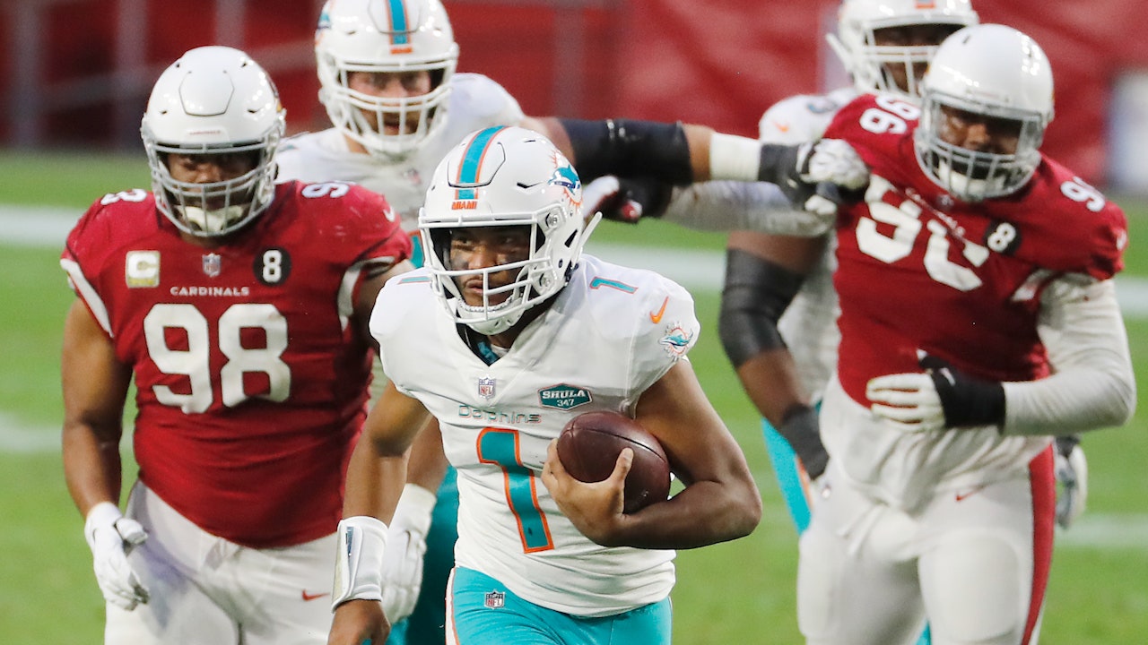 Jimmy Johnson on how Brees' Saints beat Bucs & Tua's big game v Kyler's Cardinals | THE HERD