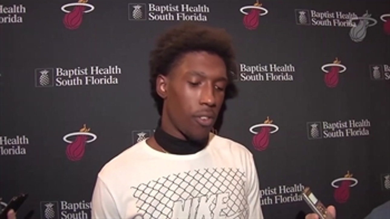 Heat wing Josh Richardson determined to be more decisive