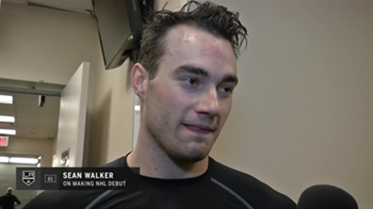 Sean Walker proud of himself ahead of NHL debut with LA Kings