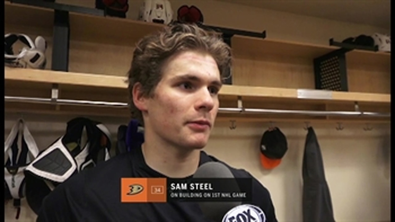 Sherwood, Comtois, & Steel talk about adjusting to the NHL with the Ducks