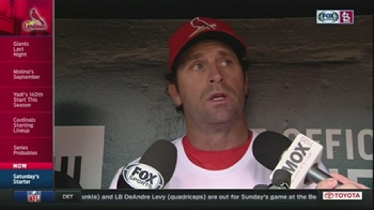 Matheny on Wacha: 'This is a guy who has been in these situations before'