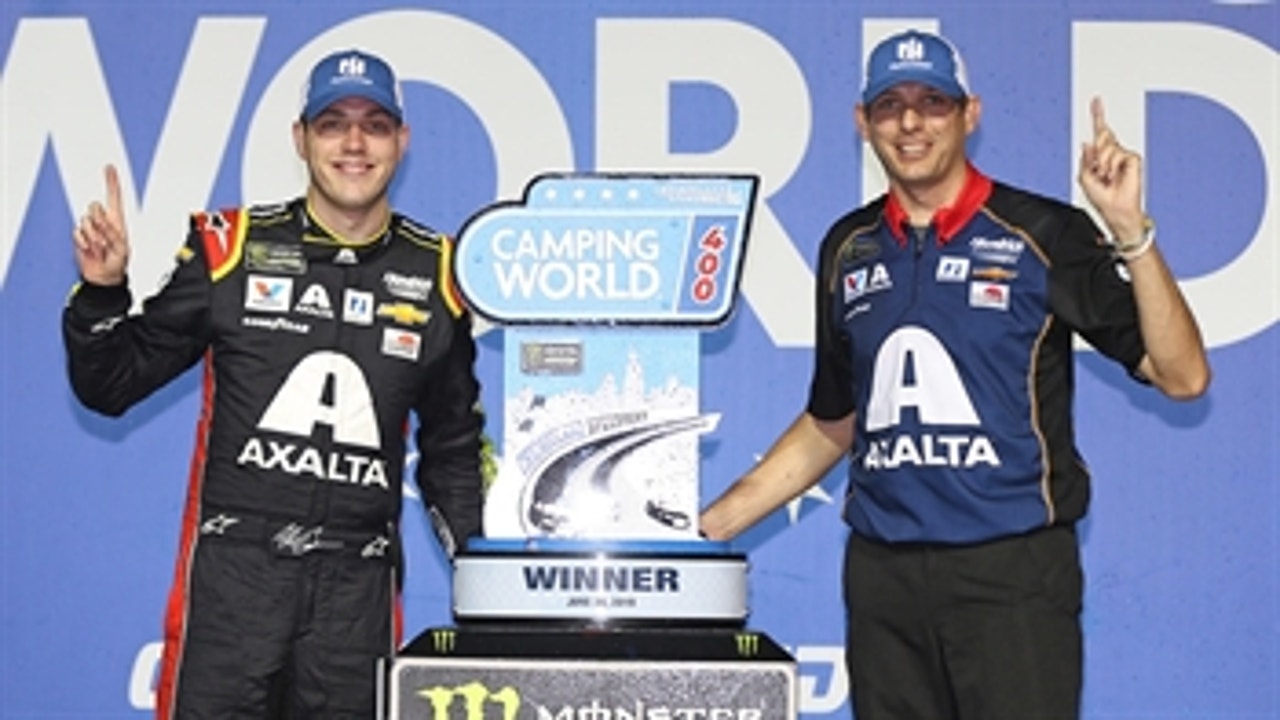 Winner's Weekend: Alex Bowman and Greg Ives at Chicagoland Speedway