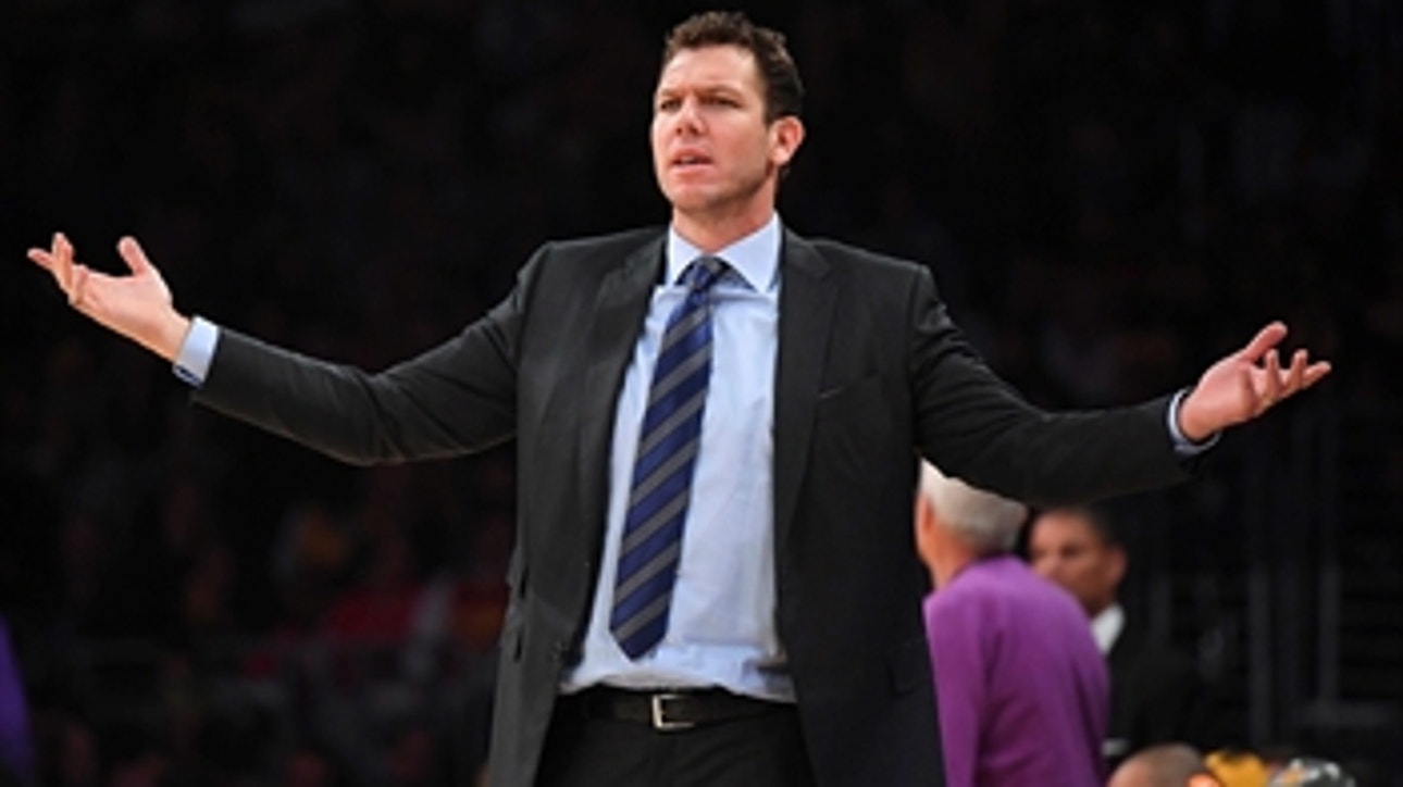 Nick Wright is perplexed why the Lakers would stick with Luke Walton