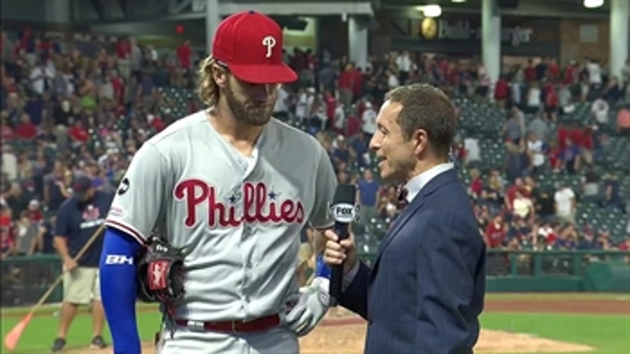 Bryce Harper tells Ken Rosenthal the Phillies, 'need to keep going'