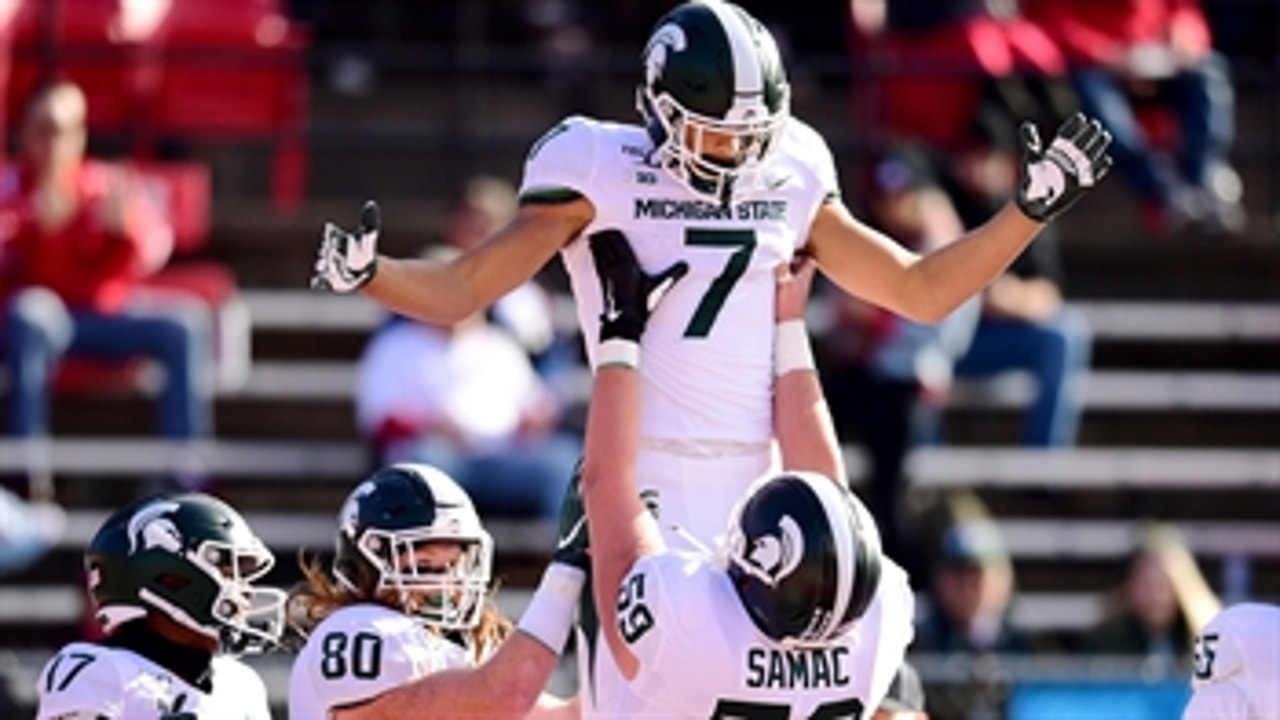 Michigan State's Cody White caps career-best day with amazing one-handed TD catch