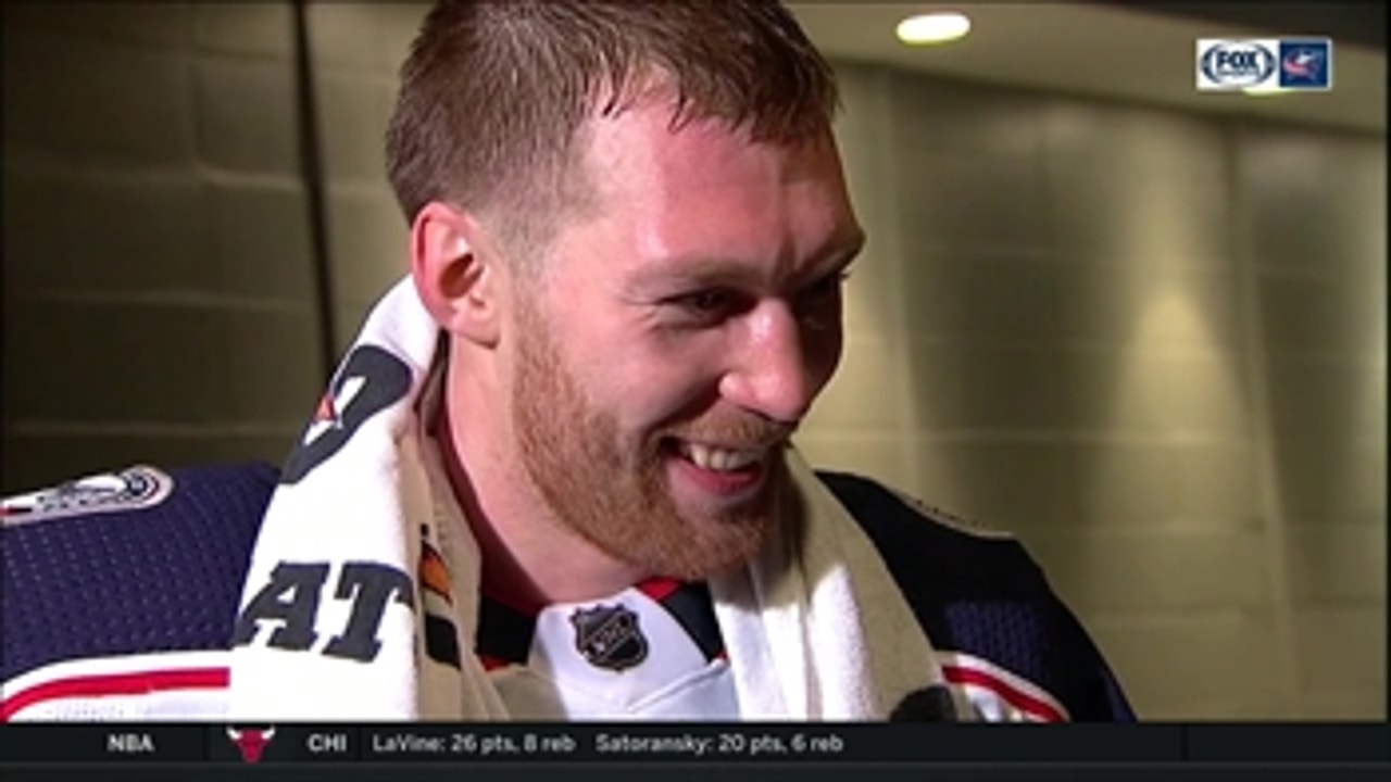 Vladislav Gavrikov on his game-winner that lifted Blue Jackets to 5th straight win