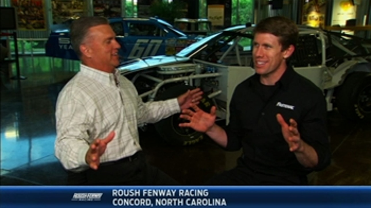 NASCAR Race Hub: Carl Edwards Interview