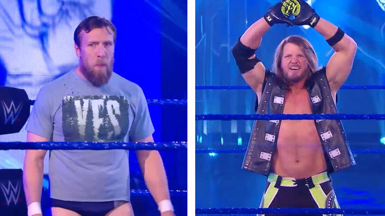 Daniel Bryan and AJ Styles have a phenomenal match for the Intercontinental Championship