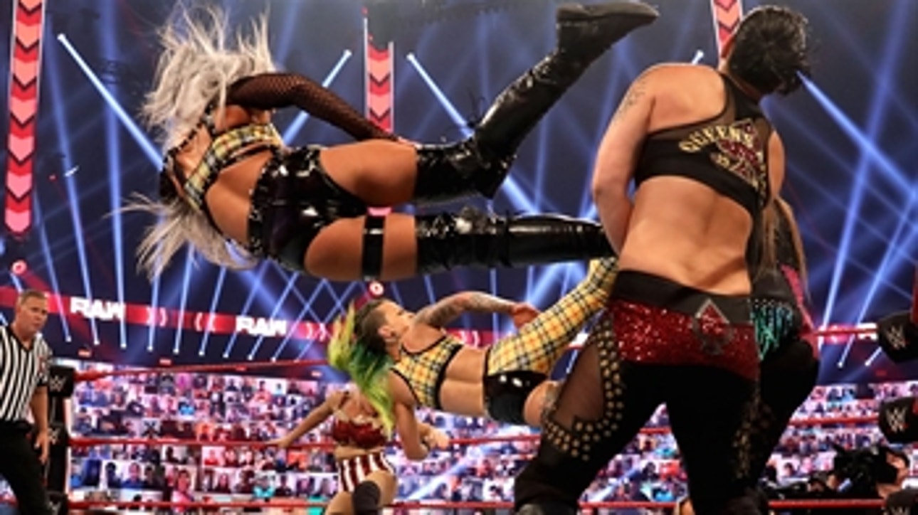 Mandy Rose & Dana Brooke vs. The Riott Squad vs. Lacey Evans & Peyton Royce vs. Shayna Baszler & Nia Jax: Raw, Oct. 19, 2020