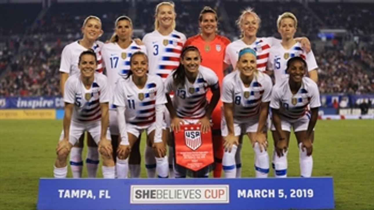 Alexi Lalas reacts to the USWNT's gender discrimination lawsuit