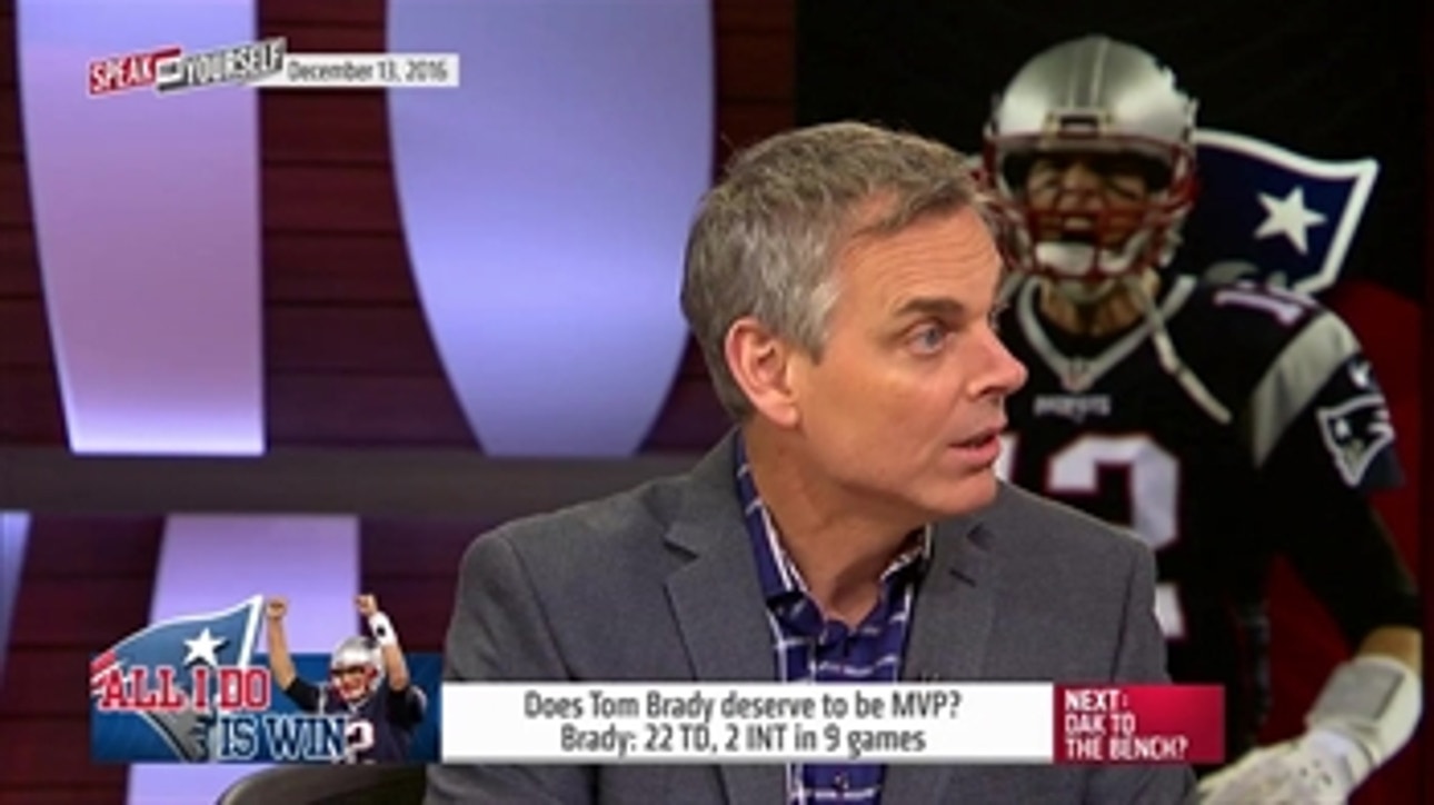 Should Tom Brady be the 2016 NFL MVP? | SPEAK FOR YOURSELF