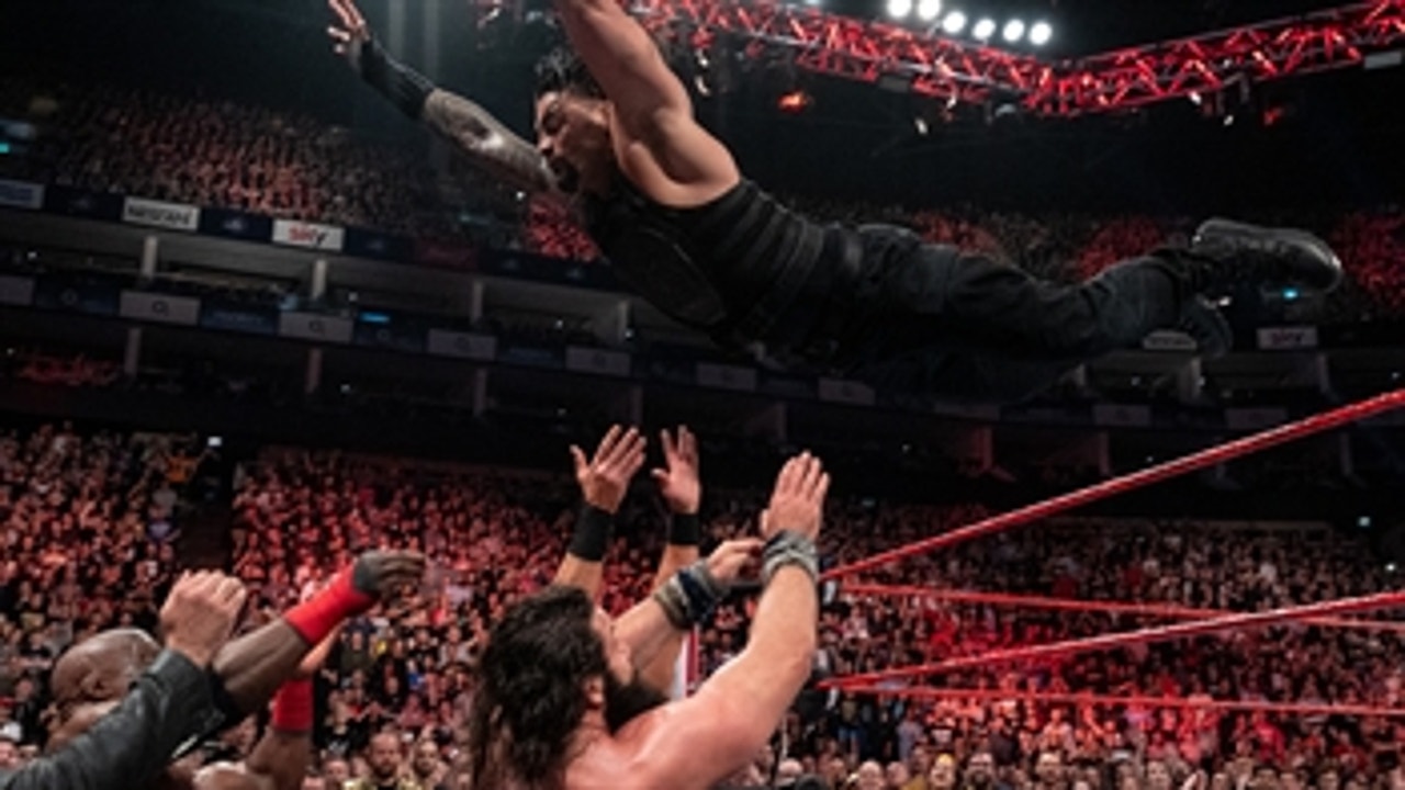 Roman Reigns & The Miz vs. Bobby Lashley & Elias: Raw, May 13, 2019 (Full Match)