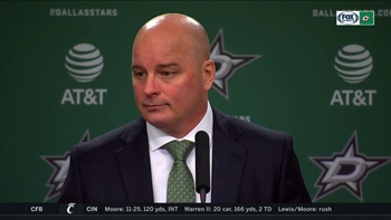 Jim Montgomery on Dallas OT loss to Montreal