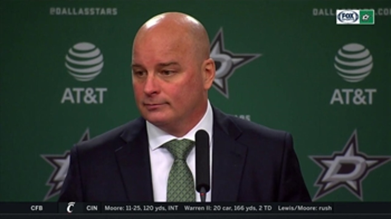 Jim Montgomery on Dallas OT loss to Montreal