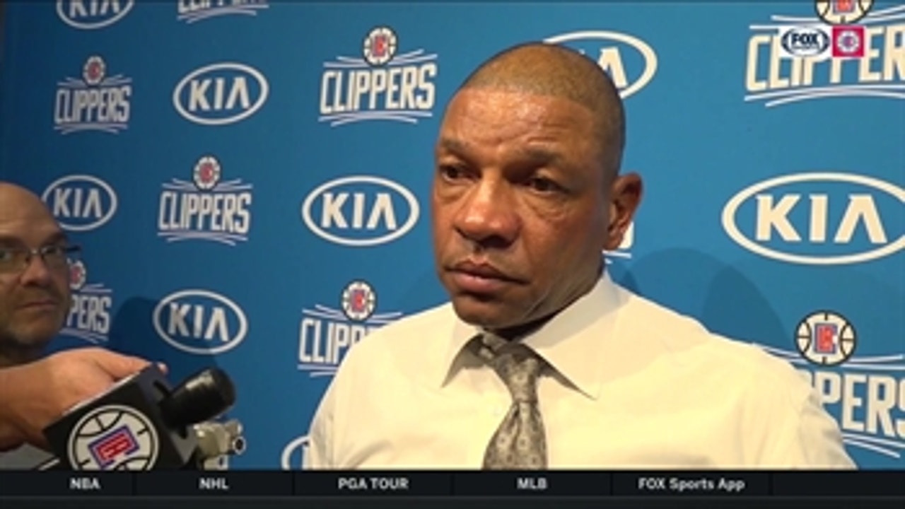 Doc Rivers comments on the Clippers' loss in Portland