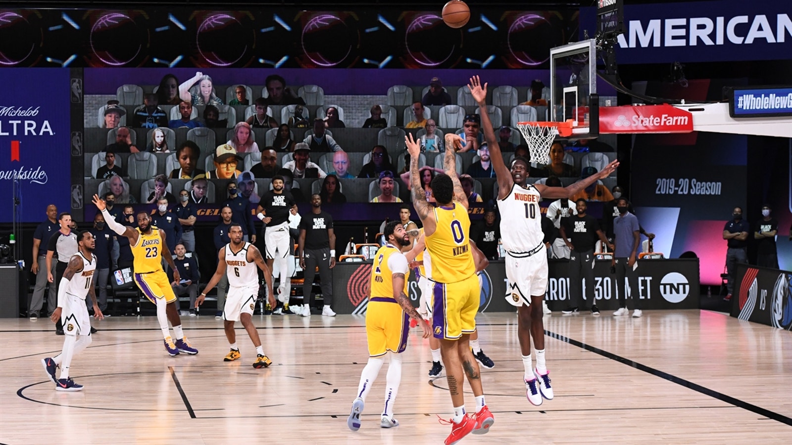 Nick Wright and Chris Broussard react to Kuzma's game-winning 3-pointer in Lakers' win over Nuggets