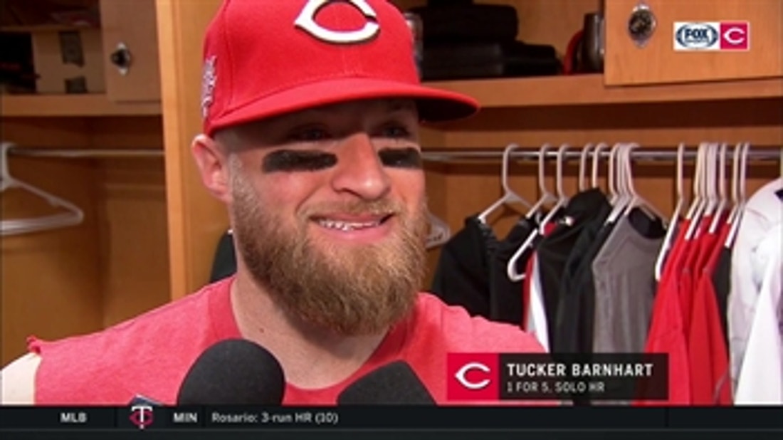 Tucker Barnhart: If you're trying to grind out runs the pressure escalates  on everyone. 