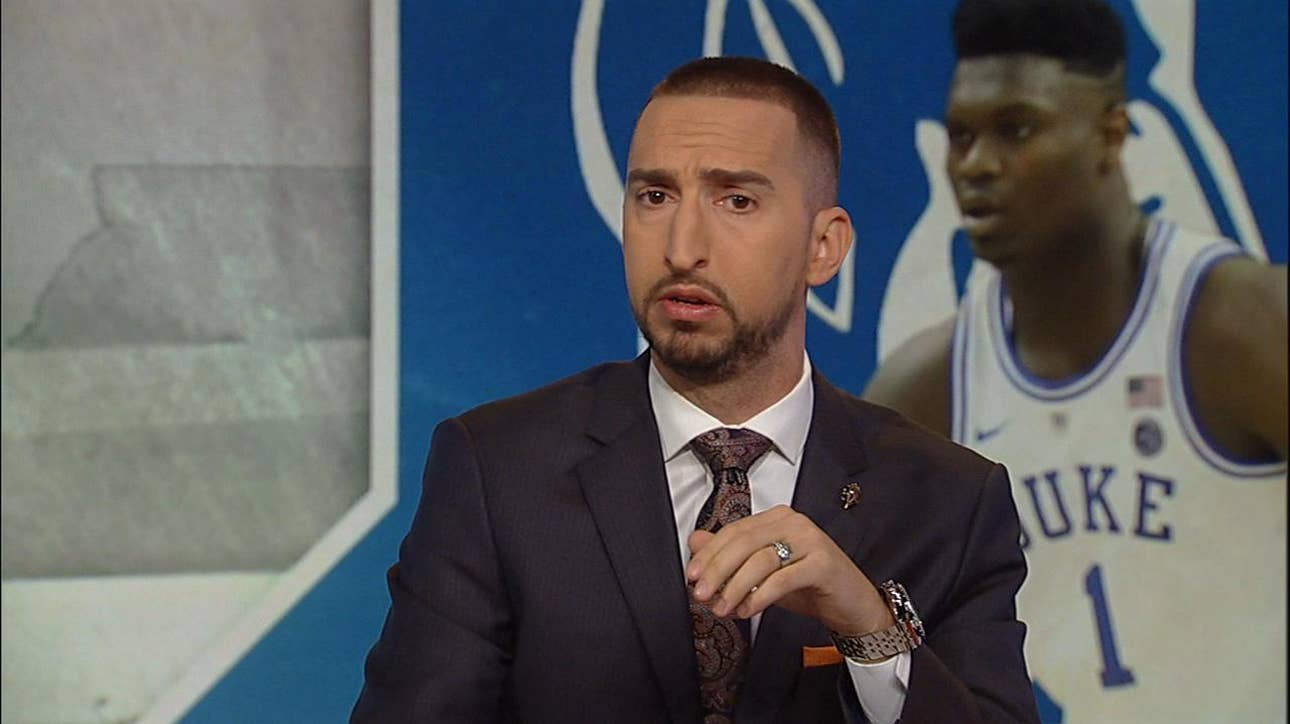 Nick Wright reacts to Zion Williamson's return ' CBB ' FIRST THINGS FIRST