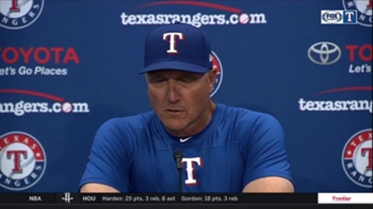 Banny on facing quality pitching, loss to Astros in series finale